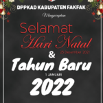 DPPKAD Fakfak-NATAL