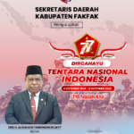 SEKDA FAKFAK-HUT TNI 2022-