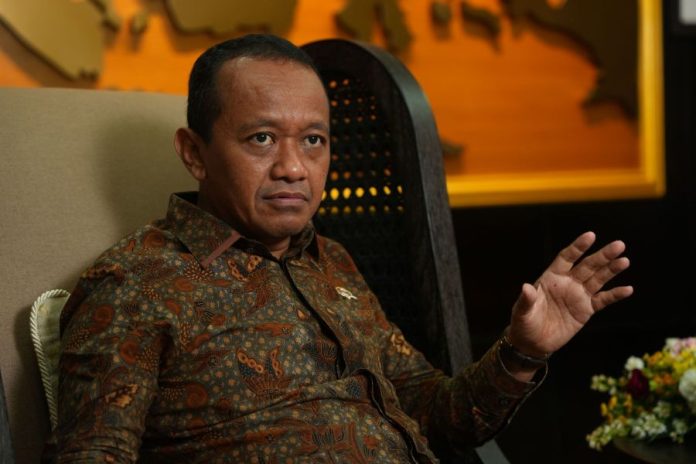 Menteri Energi dan Sumber Daya Mineral. Bahlil Lahadalia. foto ; Humas ESDM RI
